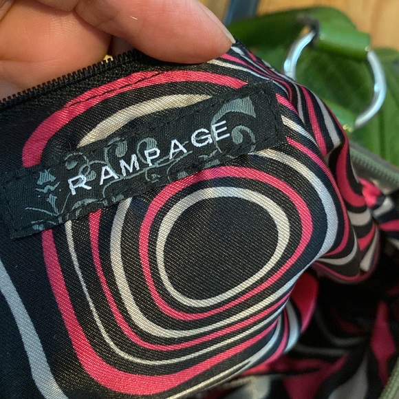 Rampage vintage green shoulder bag large - Picture 14 of 15